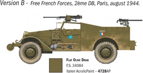 ITALERI M3A1 Scout Car (1:72)