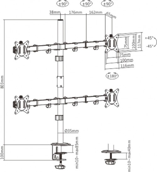 Brateck LDT66-C048