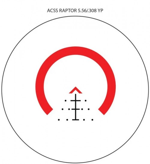 Primary Arms SLx 3X MicroPrism ACSS Raptor 5.56/.308 Yard FD