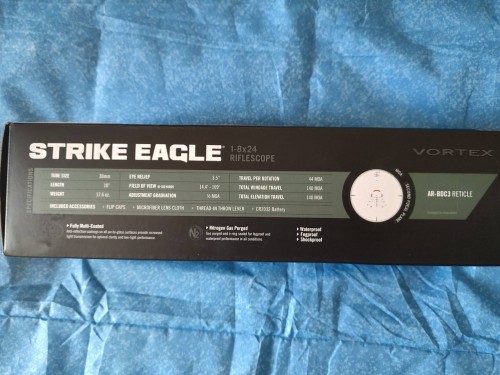 Vortex Strike Eagle 1-8x24 AR-BDC3