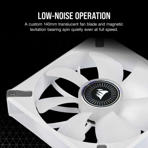 Corsair iCUE ML140 RGB ELITE Premium Dual Kit White