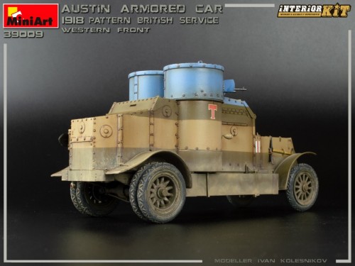 MiniArt Austin Armoured Car 1918 Pattern British Service Wes