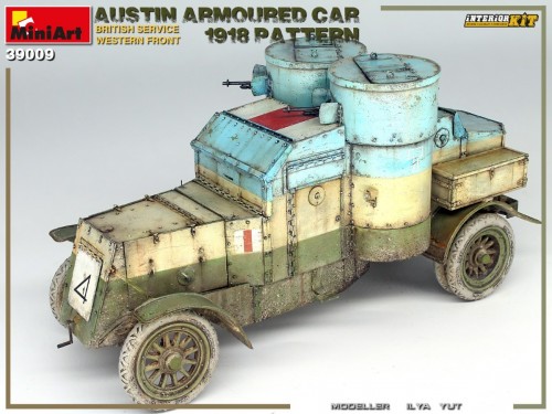 MiniArt Austin Armoured Car 1918 Pattern British Service Wes