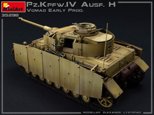 MiniArt Pz.Kpfw.IV Ausf. H Vomag Early Prod May 1943 Interio