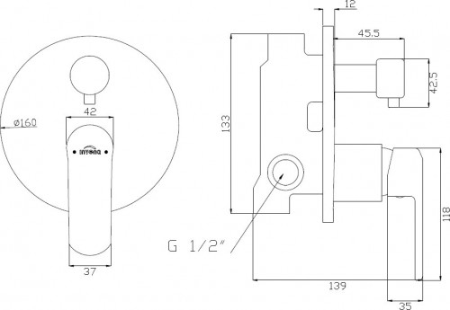 Invena Sirios BP-90-CO2-A