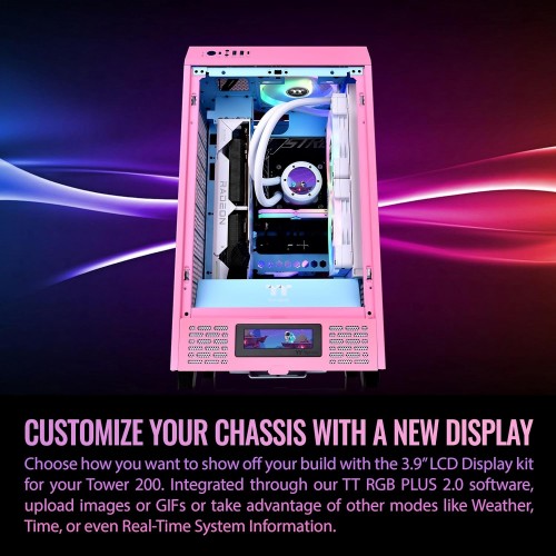 Thermaltake The Tower 200 Mini Bubble Pink