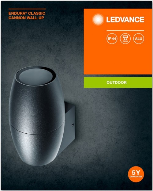 LEDVANCE Classic Cannon Wall Up GU10 35W