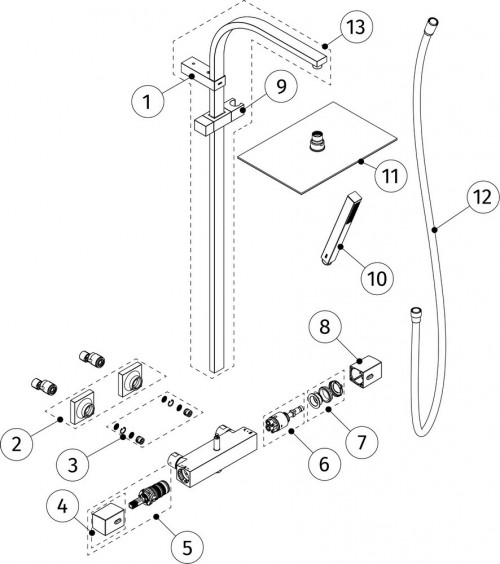 Tres Thermostatic 19039306