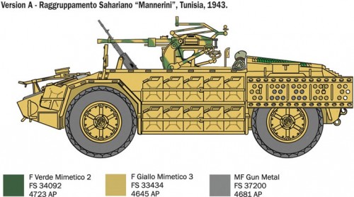 ITALERI As.42 Sahariana (1:35)