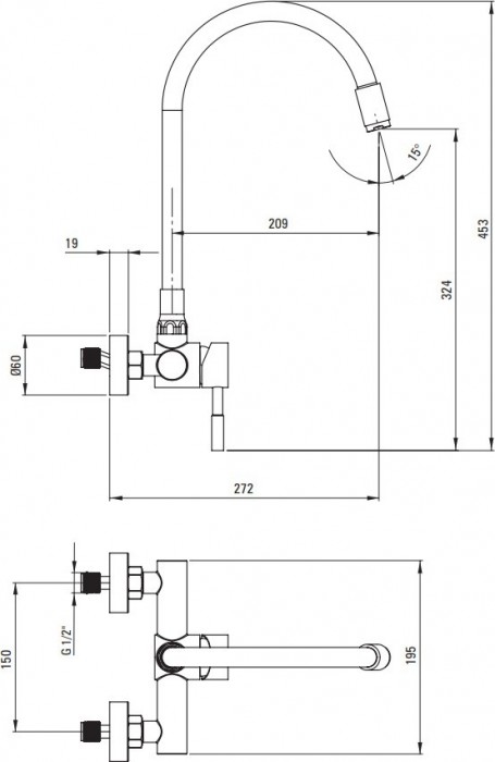 Deante Luno BOC B800