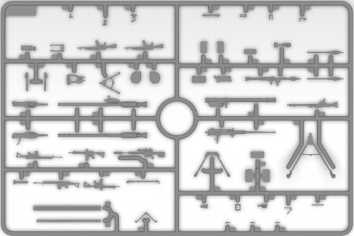 ICM Infantry Weapons and Chevrons (1:35)