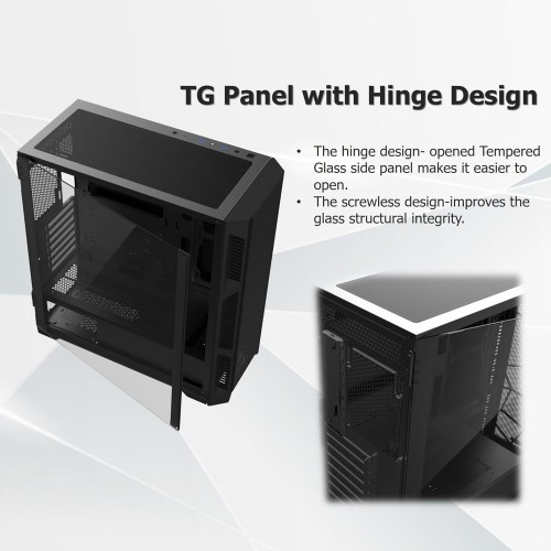 RAIJINTEK Ponos Ultra TG4 Black