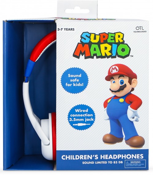 OTL Super Mario Kids Wired Headphones