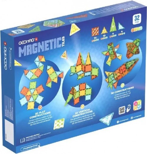 Geomag Magnetic Tiles 32 4101