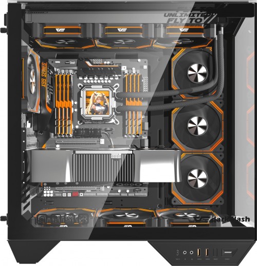 DarkFlash DY470 Black