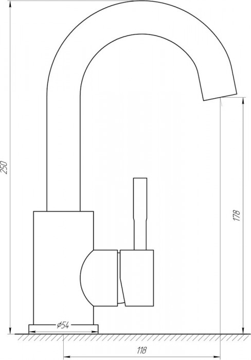 Ecomix Alpen AISI-101S-WH