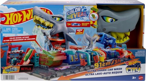 Hot Wheels Ultra Shark Car Wash HTN82