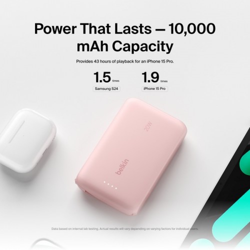 Belkin BoostCharge Power Bank 10K with USB-C Cable