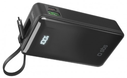 SBS LCD Power Bank 22.5W 10000