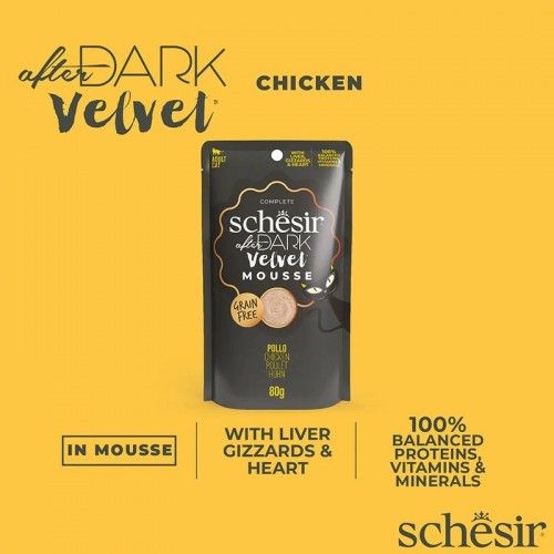 Schesir After Dark Chicken Pouch 80 g