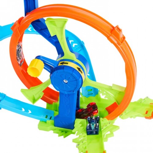 Hot Wheels Rapid Launch and Loop JBX65