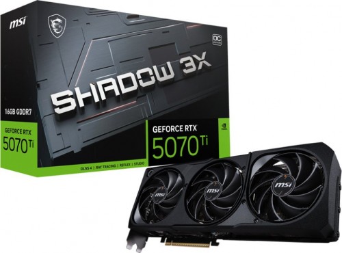 MSI GeForce RTX 5070 Ti 16G SHADOW 3X OC