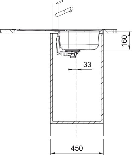 Franke Spark SKL 611-78 101.0716.715