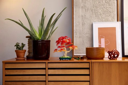 Lego Japanese Red Maple Bonsai Tree 10348