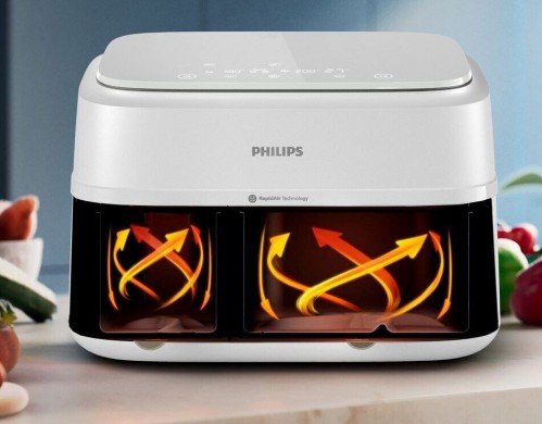 Philips 3000 Series Dual Basket Airfryer NA353/10
