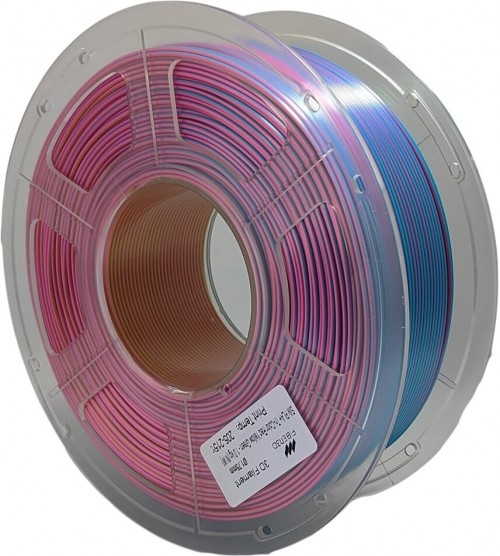 FIBER3D PLA+ Silk Red Yellow Green 1kg