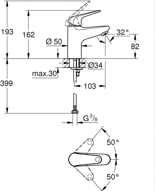 Grohe Swift S 24317001