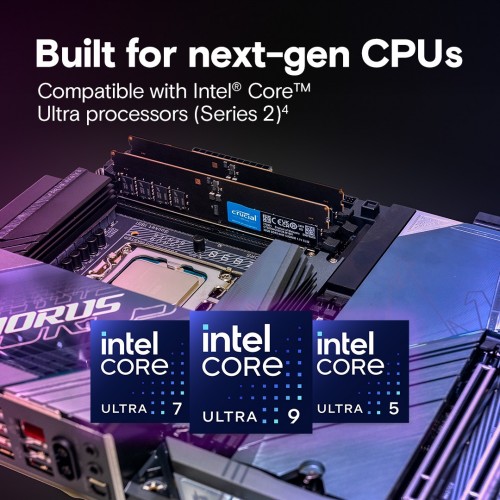 Crucial DDR5 CUDIMM 1x32Gb