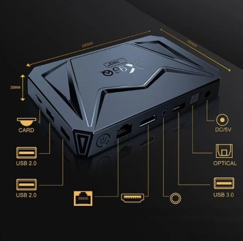 Android TV Box X96Q Pro Plus 4/32 GB