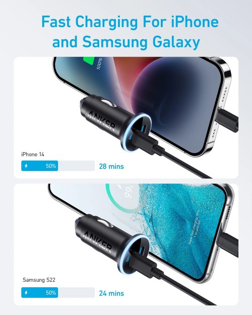 ANKER 323 Car Charger 52.5W