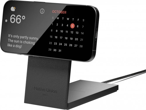Native Union Rise 2-in-1 Magnetic Wireless Charger