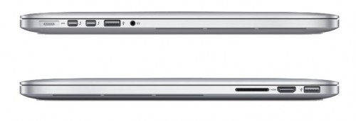 Apple MacBook Pro 15" (2015) Retina Display боковые грани