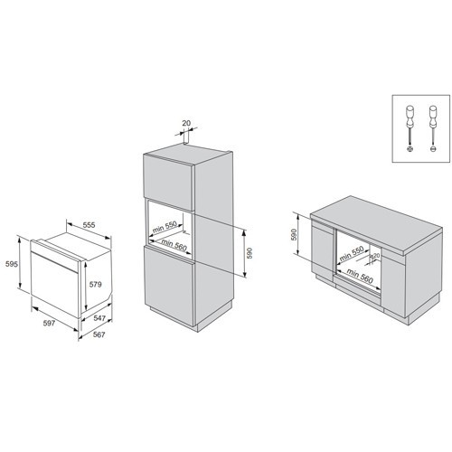 Gorenje BO 76 SYB черный