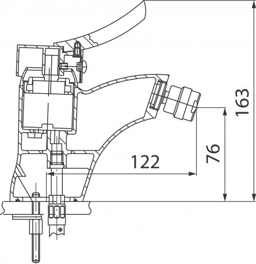 Чертеж с размерами