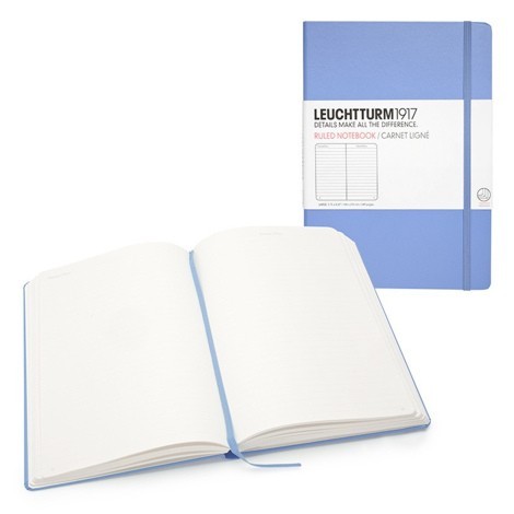 Leuchtturm1917 Ruled Notebook Blue