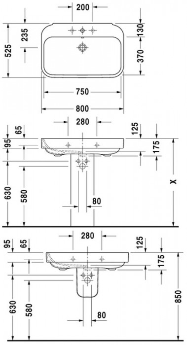 Duravit Happy D.2 231680