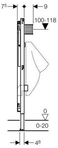 Geberit Duofix H112-130