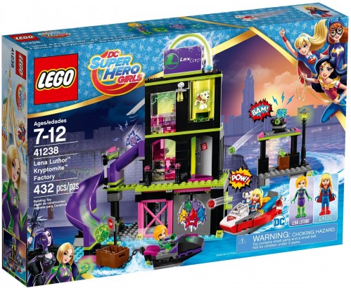 Lego Lena Luthor Kryptomite Factory 41238