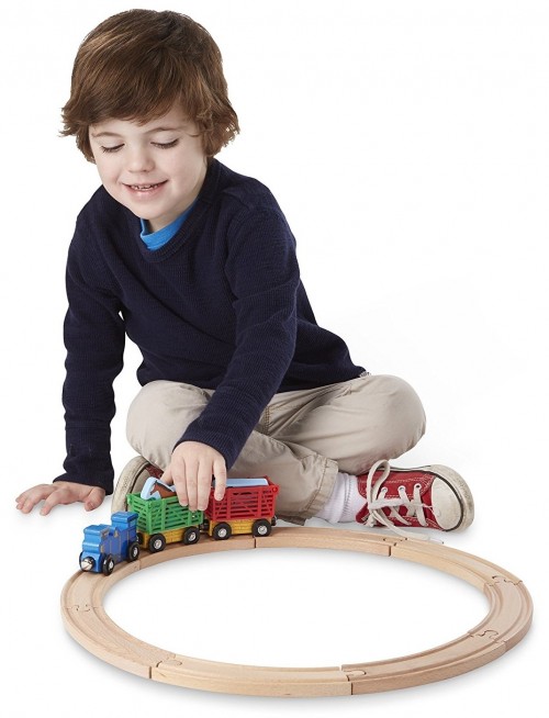 Melissa&Doug Farm Animal Train Set