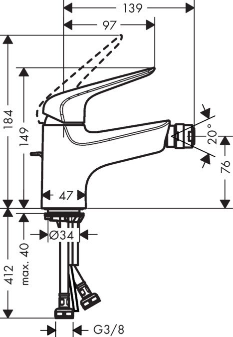 Hansgrohe Novus 71142