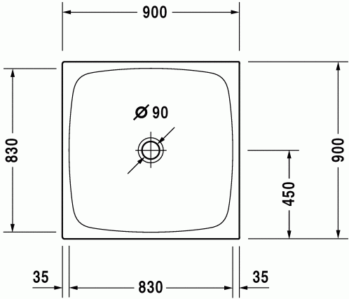 Duravit Pura Vida 720077