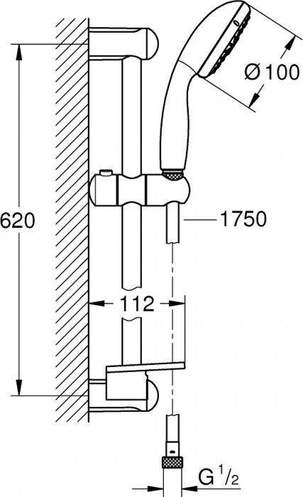 Grohe Tempesta 100 28593