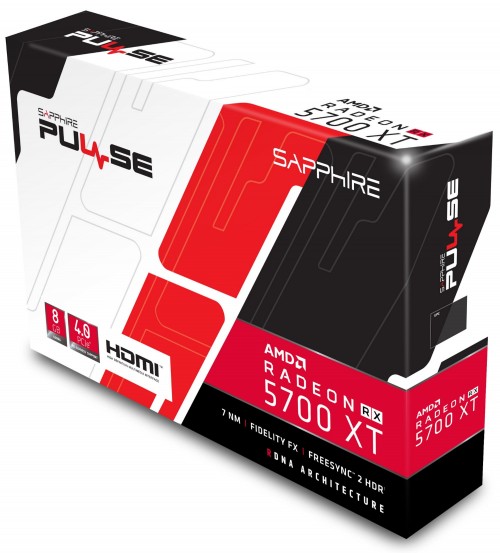 Sapphire PULSE RX 5700XT 8G GDDR6