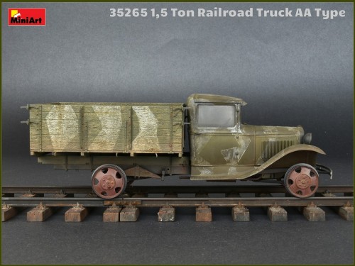 MiniArt 1.5 Ton Railroad Truck AA Type (1:35)