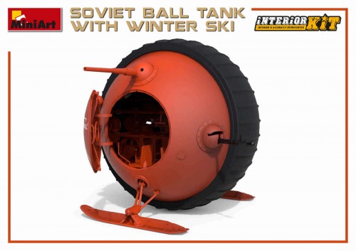 MiniArt Soviet Ball Tank with Winter Ski (1:35)