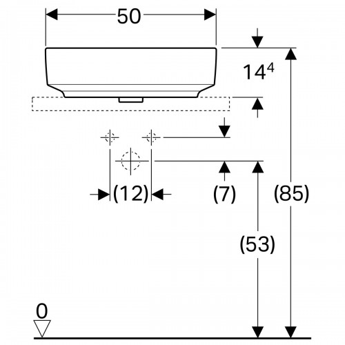 Geberit VariForm 50 500775012